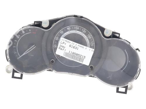Used Instrument cluster CITROËN C3 II (SC_) 1.0 VTi 68 (68 hp) 31365850