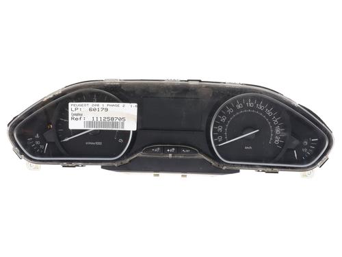 Used Instrument cluster PEUGEOT 208 I (CA_, CC_) 1.6 HDi / BlueHDi 75 (75 hp) 29143246