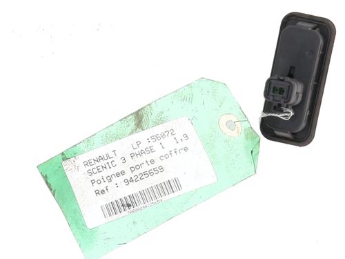 Used Tailgate handle Tailgate handle RENAULT SCÉNIC III (JZ0/1_) 1.9 dCi (JZ0J, JZ1J, JZ1K, JZ1S) (131 hp) 20352777 20352777