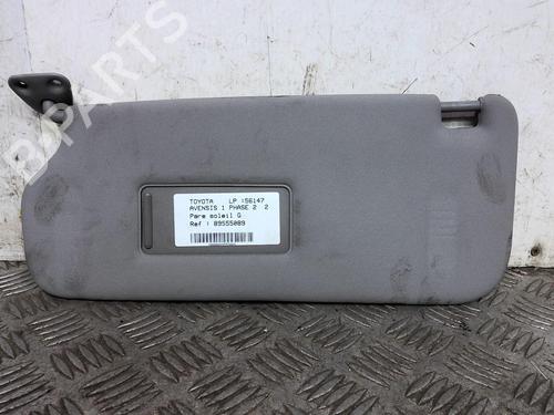 Left sun visor TOYOTA AVENSIS (_T22_) 2.0 D-4D (CDT220_, CDT220R) | BP20354594I1 