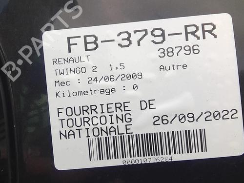 Used Parts RENAULT TWINGO II (CN0_)  1.5 dCi (CN0U)  1876138