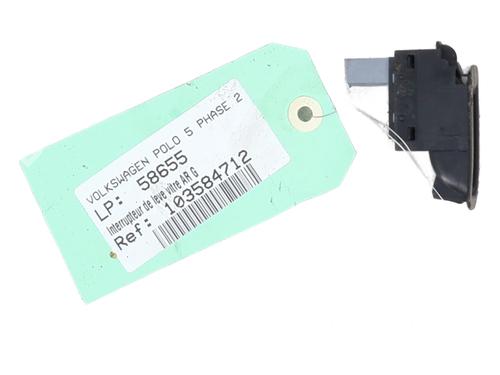 Used Left rear window switch Left rear window switch VW POLO V (6R1, 6C1) 1.2 TSI 16V (90 hp) 24573805 24573805