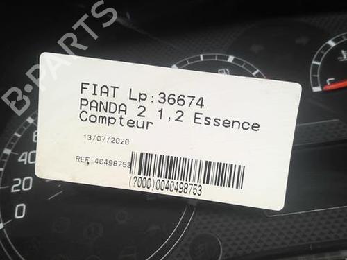 Used Instrument cluster FIAT PANDA (169_) 1.2 (169.AXB11, 169.AXB1A) (60 hp) 20364536
