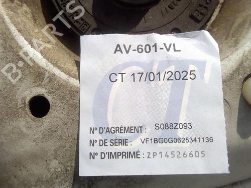 Rear left window mechanism RENAULT LAGUNA II (BG0/1_) 1.9 dCi | BP28194485C24 
