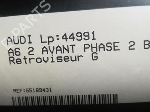 Left mirror AUDI A6 C6 Avant (4F5) 2.7 TDI | BP22004057C26 