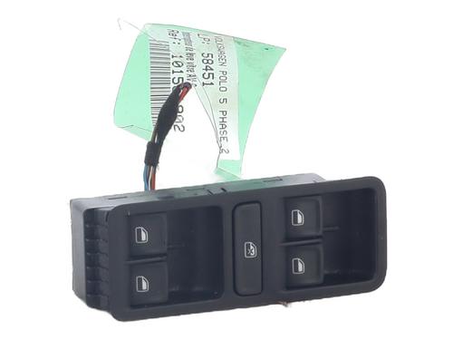 Used Left front window switch VW POLO V (6R1, 6C1) 1.0 (60 hp) 25276033