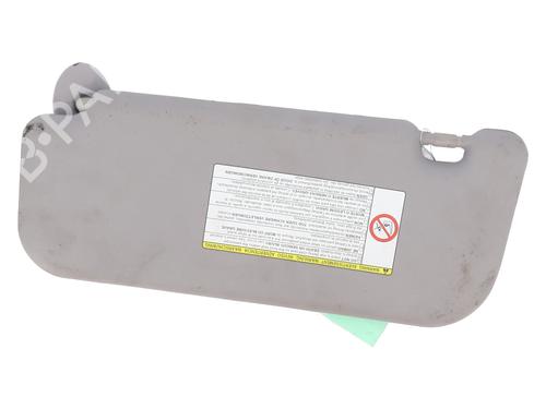 Used Right sun visor TOYOTA YARIS (_P9_) 1.4 D-4D (NLP90_, NLP90R) (90 hp) 31166358