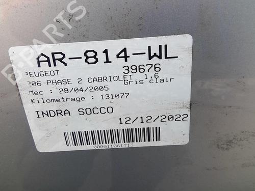 Left front door PEUGEOT 206 CC (2D) 1.6 16V (2DNFUF, 2DNFUR) | BP20367394C2 