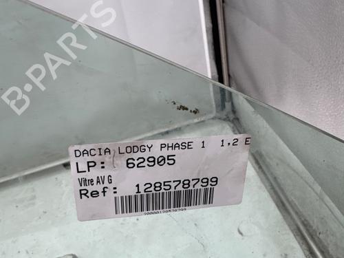 Dør rude ventre foran Dør rude ventre foran DACIA LODGY (JS_) 1.2 TCe (JSAY, JSM0) (115 hp) 37418583 37418583