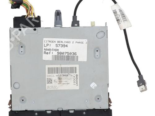Radio CITROËN BERLINGO Box Body/MPV (B9) 1.6 VTi 95 | BP22375932E6 
