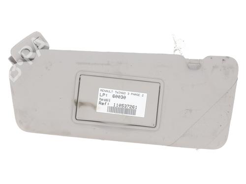 Used Left sun visor RENAULT TWINGO III (BCM_, BCA_) 1.0 SCe 65 (BCMJ) (65 hp) 28080214