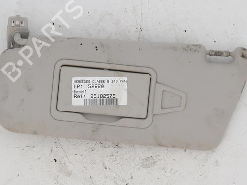 Used Left sun visor MERCEDES-BENZ B-CLASS Sports Tourer (W245) B 180 CDI (245.207) (109 hp) 20976495