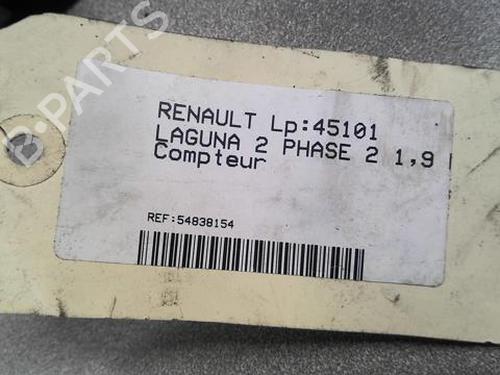 Instrument cluster RENAULT LAGUNA II (BG0/1_) 1.9 dCi (BG12) | BP21595180C47 