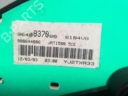 Instrument cluster PEUGEOT 206 Hatchback (2A/C) 1.6 HDi 110 | BP21663449C47 