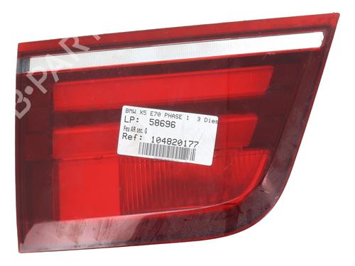 Used Left tailgate light BMW X5 (E70) 3.0 3.0d (211 hp) 25343493
