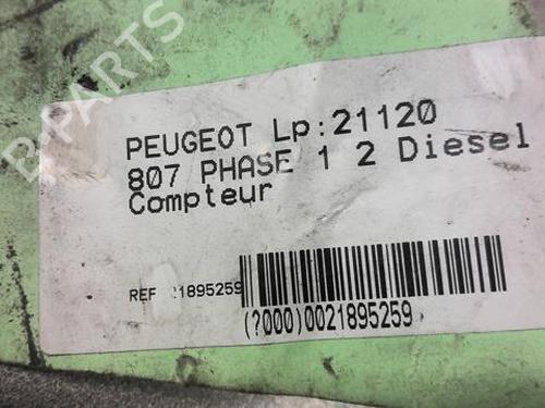 Used Instrument cluster Instrument cluster PEUGEOT 807 (EB_) 2.0 HDi (107 hp) 20364732 20364732