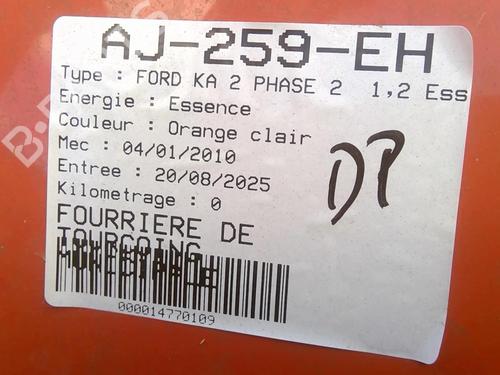 Seat buckle FORD KA (RU8) 1.2 | BP28528144I32 - Image 7