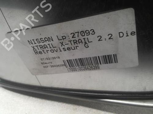 Left mirror NISSAN X-TRAIL I (T30) 2.2 Di 4x4 | BP22000249C26 