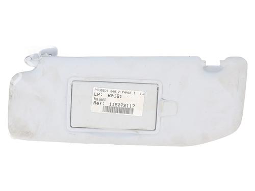 Used Left sun visor PEUGEOT 208 II (UB_, UP_, UW_, UJ_) 1.2 PureTech 75 (75 hp) 30362011