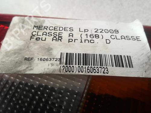 Right taillight MERCEDES-BENZ A-CLASS (W168) A 140 (168.031, 168.131) | BP20370676C35 