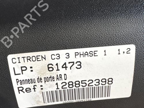 Høyre bakpanel CITROËN C3 III (SX) 1.2 PureTech 82 | BP36956024C61 - Image 3