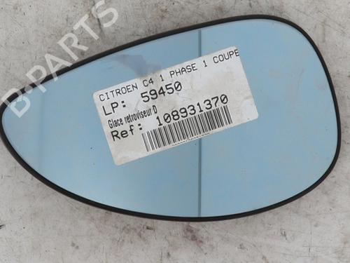 Right mirror glass CITROËN C4 Coupe (LA_) 1.4 16V 00008151HL