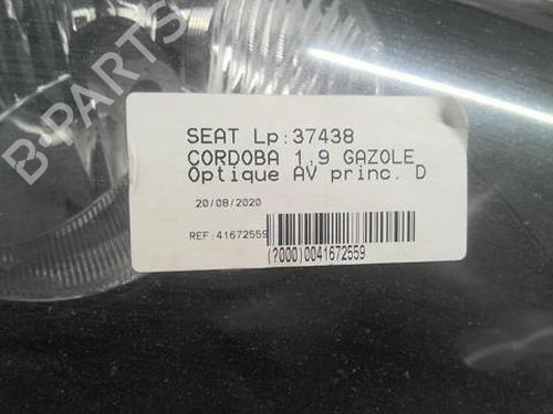 Used Right headlight SEAT CORDOBA (6L2) 1.9 TDI (100 hp) 22002228