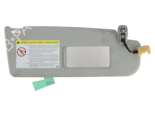 Used Right sun visor VW POLO V (6R1, 6C1) 1.6 TDI (90 hp) 21521079