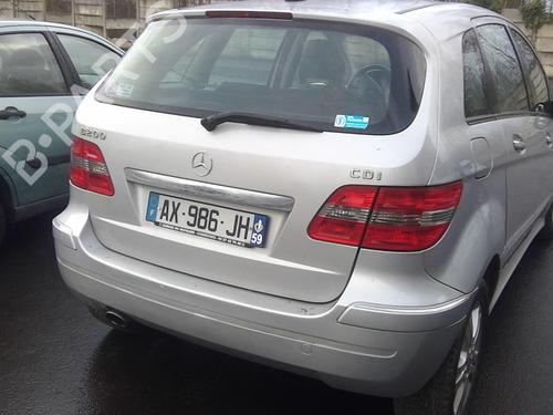Right front door MERCEDES-BENZ B-CLASS Sports Tourer (W245) B 200 CDI (245.208) | BP20370260C3 