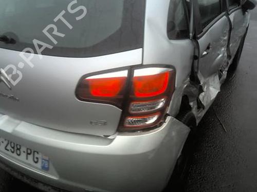 Left sun visor CITROËN C3 II (SC_) 1.2 VTi 82 | BP24573782I1  - Image 15