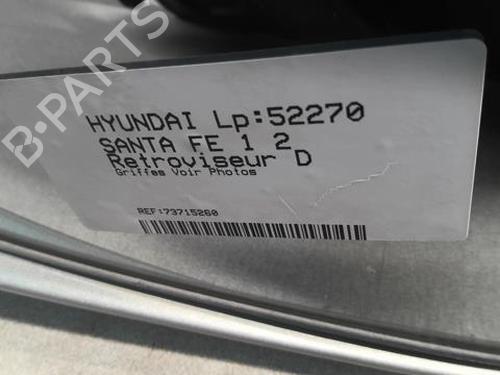Right mirror HYUNDAI SANTA FÉ I (SM) 2.0 CRDi 4x4 | BP21827160C27 