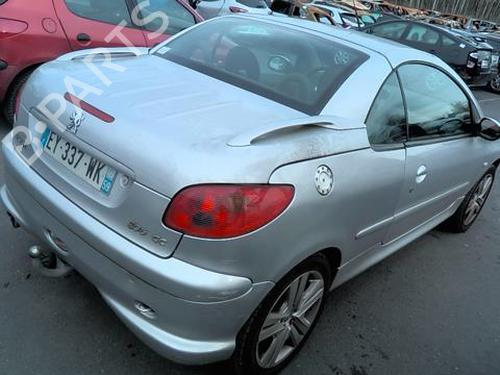 Tailgate PEUGEOT 206 CC (2D) 1.6 16V (2DNFUF, 2DNFUR) | BP20360966C6 