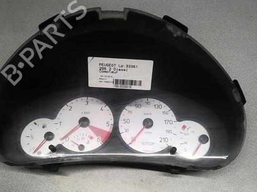 Kombiinstrument PEUGEOT 206 Hatchback (2A/C) 2.0 HDI 90 | BP21635992C47 
