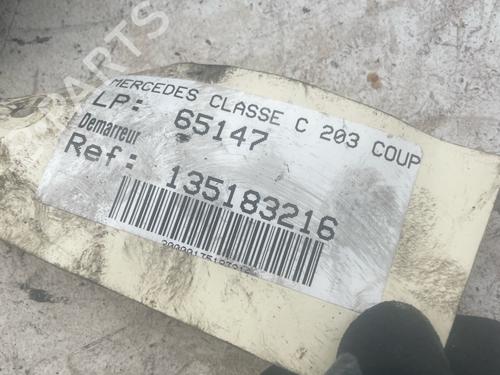Used Starter Starter MERCEDES-BENZ C-CLASS Coupe (CL203) C 220 CDI (203.708) (150 hp) 40613284 40613284