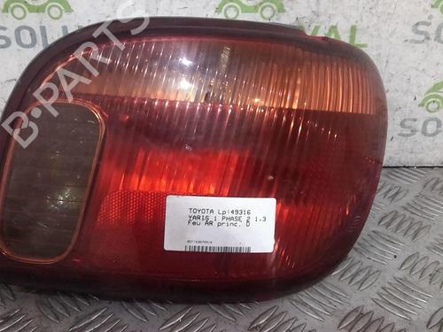 Used Right taillight Right taillight TOYOTA YARIS (_P1_) 1.3 (SCP12_, SCP13_, SCP12R, SCP13R) (87 hp) 20369743 20369743