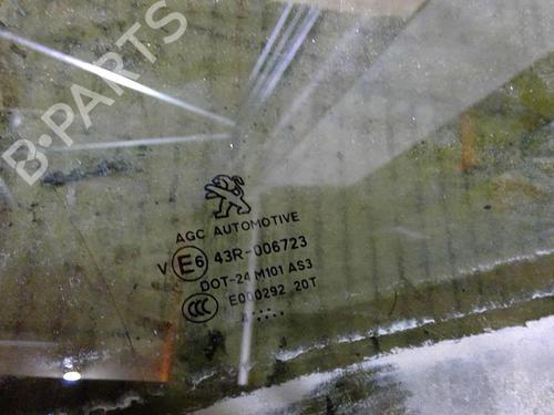 Rear left door window PEUGEOT 2008 I (CU_) 1.6 HDi | BP27652151C20 