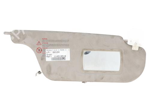 Høyre solskjerm RENAULT CLIO III (BR0/1, CR0/1) 1.5 dCi (C/BR0G, C/BR1G) (68 hp) 30056780