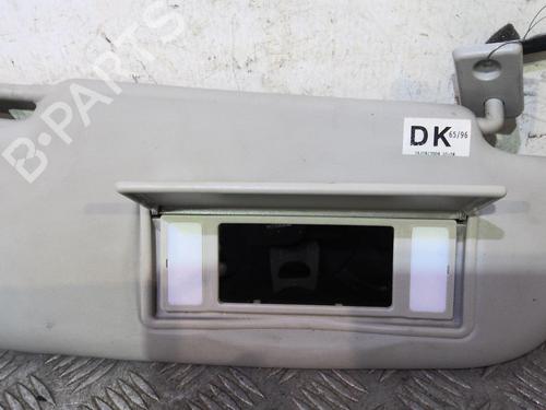 Used Right sun visor NISSAN QASHQAI / QASHQAI +2 I (J10, NJ10, JJ10E) 1.5 dCi (106 hp) 20361177