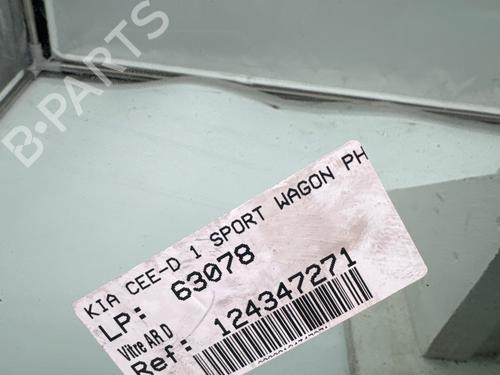 Used Rear right door window Rear right door window KIA CEE'D SW (ED) 1.6 CRDi 90 (90 hp) 34172836 34172836