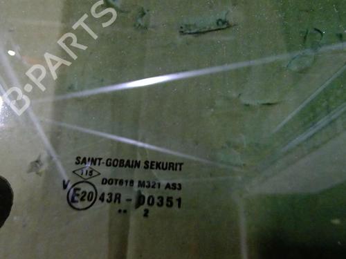 Rear right door window DACIA DUSTER (HS_) 1.5 dCi | BP29292218C21 