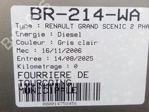 Right front window switch RENAULT GRAND SCÉNIC II (JM0/1_) 1.9 dCi (JM14) | BP28283601I26 - Image 9