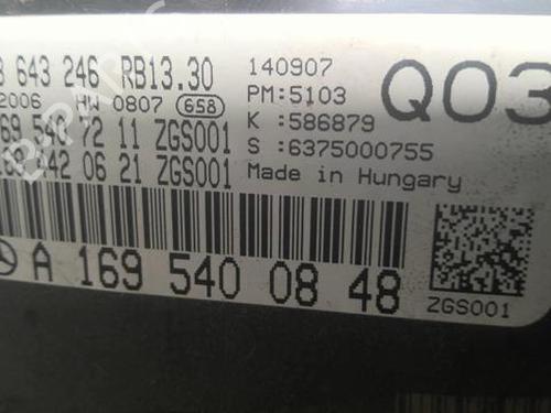 Kombinert Instrument MERCEDES-BENZ A-CLASS (W169) A 160 CDI (169.006, 169.306) | BP20370639C47 
