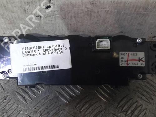 Climate control MITSUBISHI LANCER VIII Sportback (CX_A) 2.0 DI-D (CX8A) | BP20355180I5 