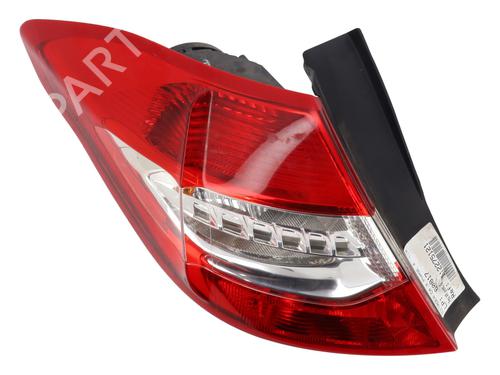 Left taillight CITROËN C4 II (NC_) 1.2 THP 130 (NCHNYM, NCHNYT) 6350KS