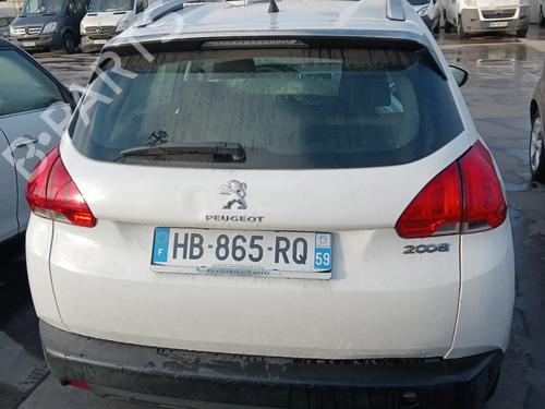 Front left seatbelt PEUGEOT 2008 I (CU_) 1.2 VTi | BP25149475I26 - Image 5