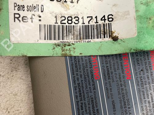 Used Right sun visor Right sun visor 36851046 36851046