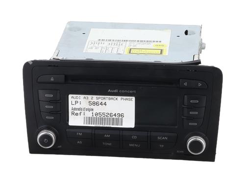 Used Radio Radio AUDI A3 Sportback (8PA) 2.0 TDI quattro (170 hp) 25774203 25774203