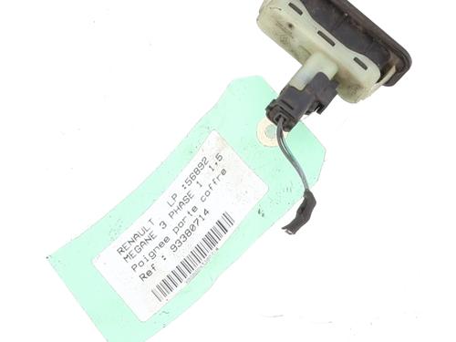 Used Tailgate handle RENAULT MEGANE III Hatchback (BZ0/1_, B3_) 1.5 dCi (BZ09, BZ0D, BZ1W, BZ29, BZ14) (110 hp) 20356511