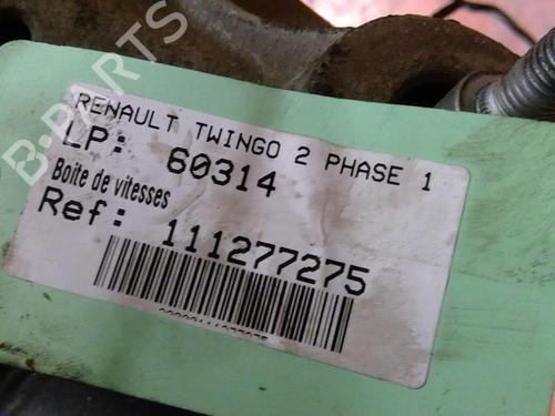 Used Gearbox RENAULT TWINGO II (CN0_) 1.2 16V (CN04, CN0B) (75 hp) 29082651