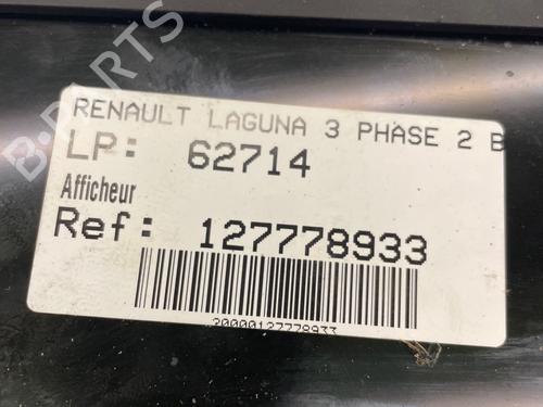 Display Display RENAULT LAGUNA III (BT0/1) 2.0 dCi (BT07, BT0J, BT14, BT1A, BT1S) (131 hp) 36761212 36761212